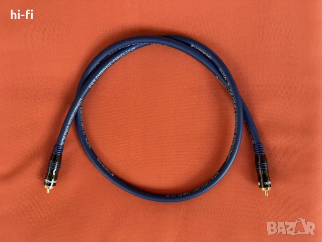 Cambridge Audio Digital 75 Ohm Double Screened Interconnect / Цифров коаксиален кабел, снимка 3 - Други - 56264705
