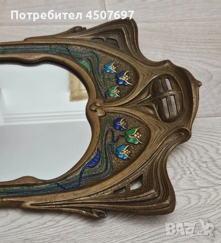 Огледало в стил Арт Нуво Виена около 1900г.
, снимка 6 - Антикварни и старинни предмети - 53155007
