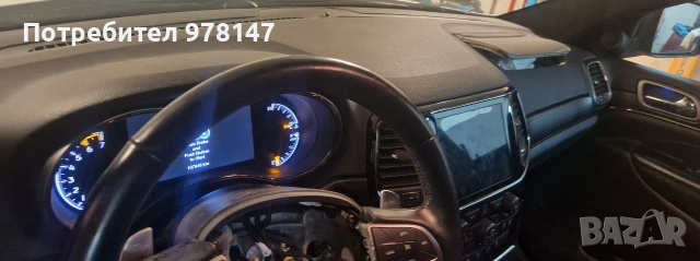 табло и еърбег grand cherokee limited x 2020 за ремонт, снимка 4 - Части - 53933130