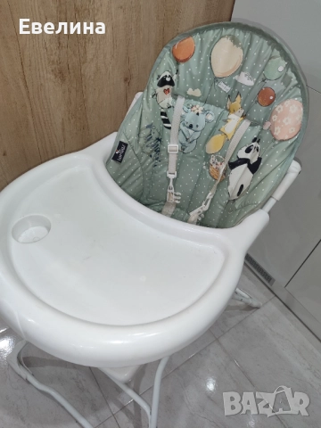 Детско бебешко столче за хранене Lorelli, green birthday, снимка 3 - Столчета за хранене - 52426078