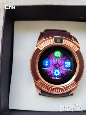 Сензорен смарт часовник, SIM карта, камера, bluetooth функция, аларма, известия, , снимка 7 - Смарт часовници - 35506573