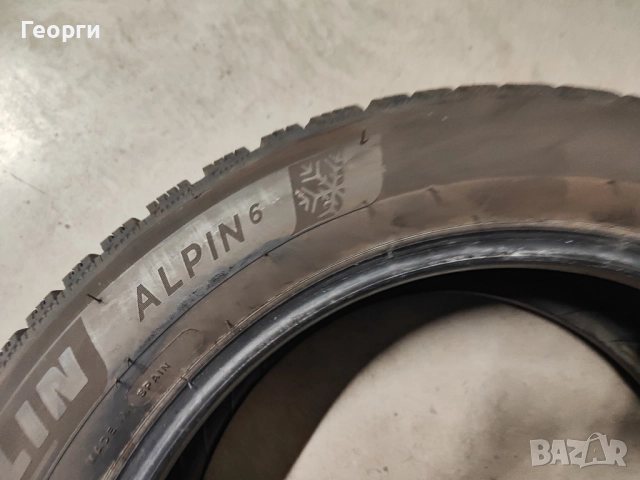 2бр.зимни гуми 215/55/17 Michelin, снимка 6 - Гуми и джанти - 52409419