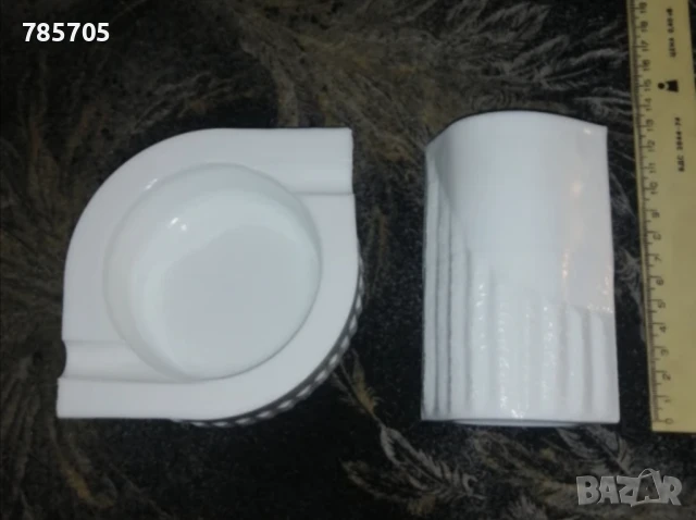 Порцеланов пепелник и вазичка , снимка 3 - Декорация за дома - 51429633