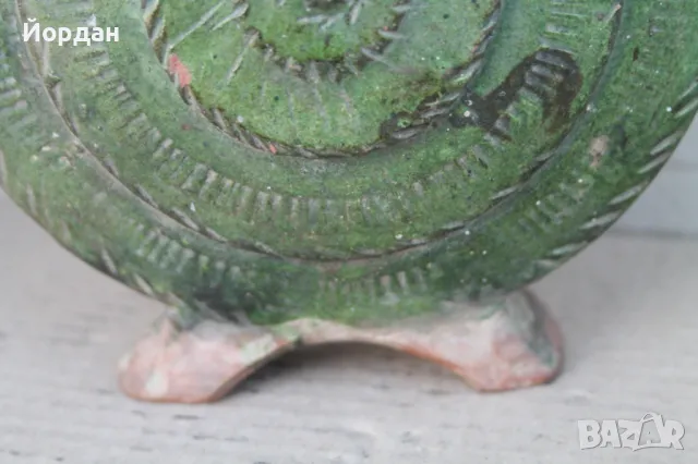 Керамичен павур , снимка 5 - Антикварни и старинни предмети - 47882236