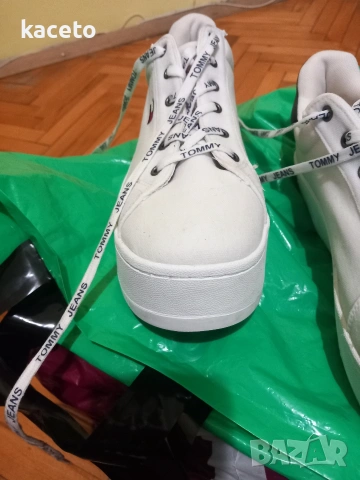 Оригинални кецове TOMMY HILFIGER размер -41, снимка 7 - Кецове - 54032695