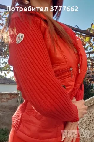 Дамско спортно яке тип жилетка, снимка 3 - Якета - 47990885