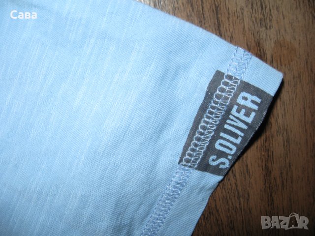 Тениска S.OLIVER   мъжка,М, снимка 5 - Тениски - 33725979