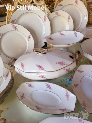 Френски сервиз за хранене LIMOGES , снимка 2 - Сервизи - 47818534