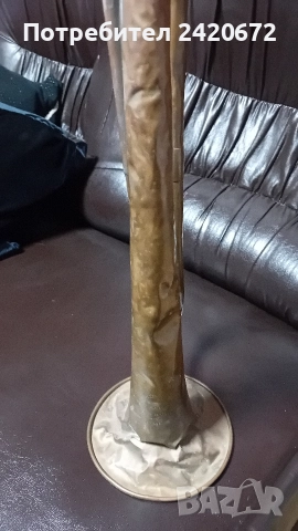 френска музикална тръба, снимка 2 - Антикварни и старинни предмети - 52904156
