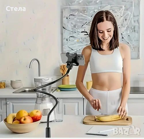 360° въртяща се стойка за телефон, снимка 2 - Селфи стикове, аксесоари - 54201857