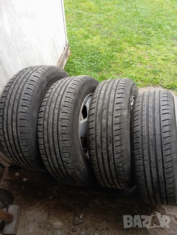 Гуми + джанти Опел 195/65/15, снимка 4 - Гуми и джанти - 54077639