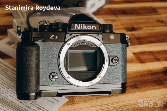 Фотоапарат Nikon Zf (Indigo Blue) в гаранция, снимка 4 - Фотоапарати - 55411830