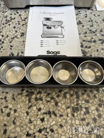 Професионална Еспресо Кафемашина Sage The Barista Express BES875/SES875, 1850W, 15bar, 16 Степени!, снимка 5 - Кафемашини - 50409826