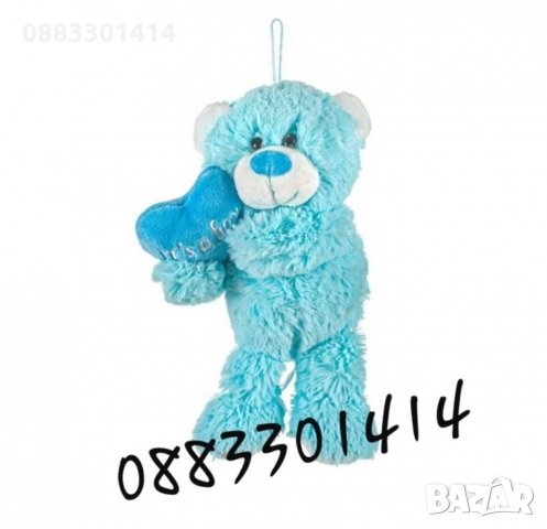 Плюшено синьо мече It's a boy Музикално, снимка 2 - Музикални играчки - 31744088