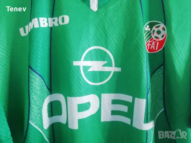 Ireland Umbro 1995 Vintage Ирландия оригинална тениска фланелка XL, снимка 5 - Тениски - 47483994