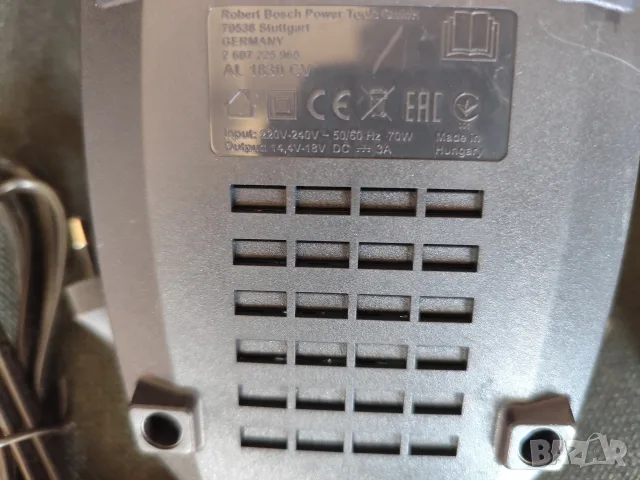 чисто нов винтоверт Bosch 18V с ново зарядно Bosch AL 1830 CV, снимка 6 - Винтоверти - 56130549