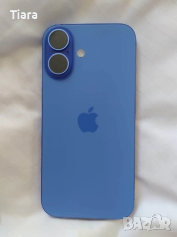 iPhone 16, 128GB, Blue – Перфектно състояние, без забележки!, снимка 2 - Apple iPhone - 54353278
