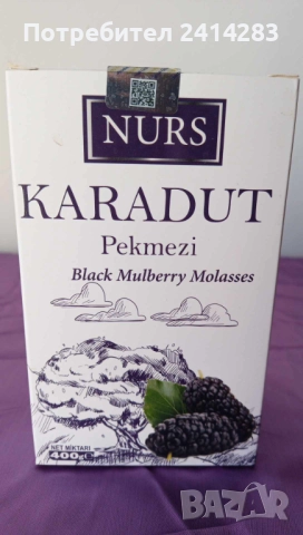 NURS меласа от черна черница 400 гр. при малокръвие, анемия