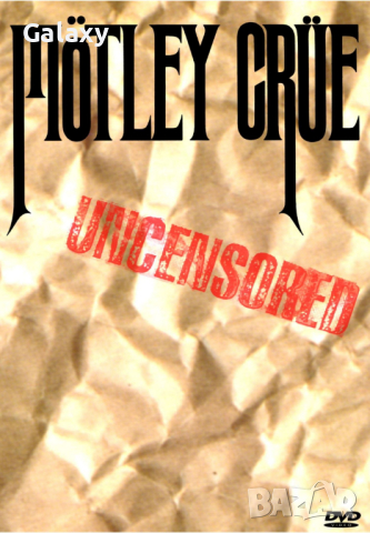 Mötley Crüe - Uncensored 1986 DVD, снимка 1