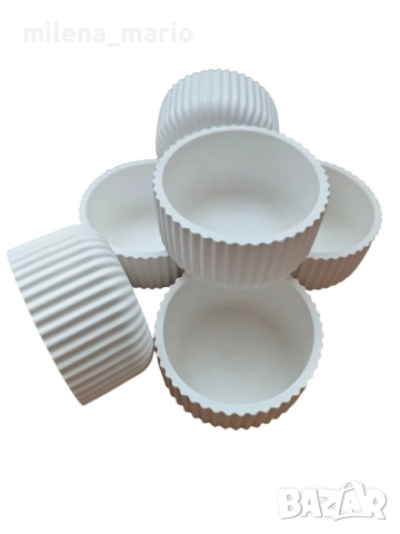 керамични кашпи, снимка 5 - Декорация за дома - 52120702