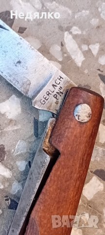 Немско военно ножче Gerlach,ВСВ, снимка 11 - Антикварни и старинни предмети - 42763380