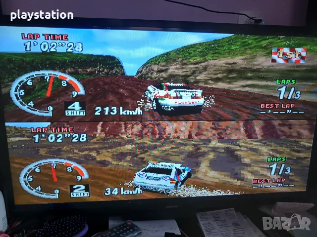 Оригинална ретро конзола Sega Saturn PAL (Пълен комплект с кутия и игра), снимка 6 - Други игри и конзоли - 56237682