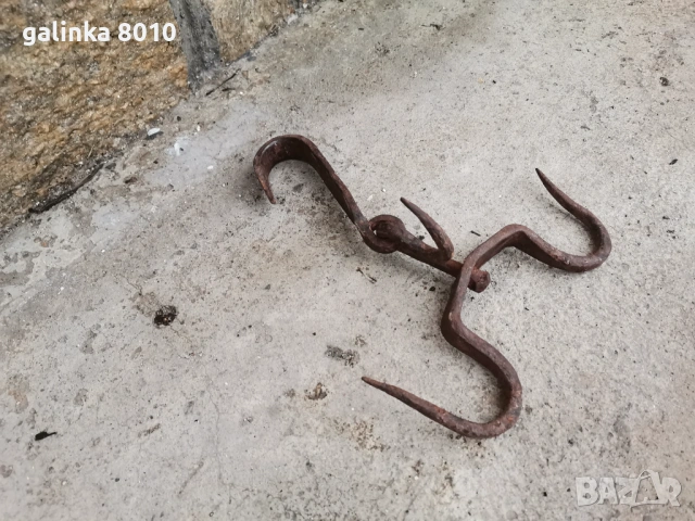 Стар кован ченгел, снимка 3 - Антикварни и старинни предмети - 54000031