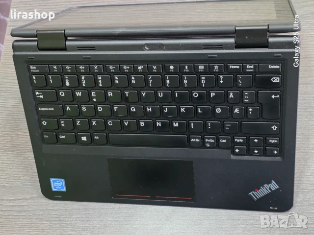 Промоция! Лаптоп / таблет 11.6" Lenovo ThinkPad Yoga 11e Тъчскрийн |Celeron N4100 / 4GB / 128GB , снимка 5 - Лаптопи за дома - 53898984