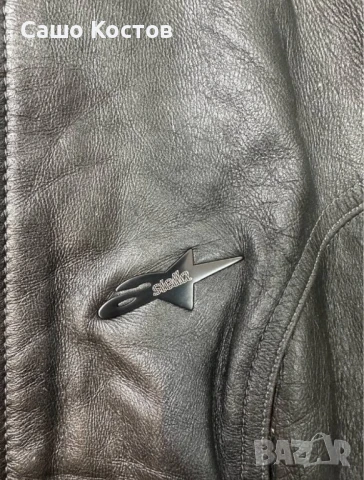 Кожено Дамско мото яке Alpinestars Stella, снимка 4 - Якета - 50464092