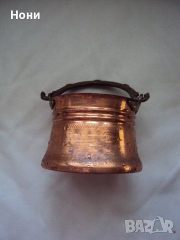 Бакърен сервиз за кафе с джезве, снимка 3 - Сервизи - 38122003