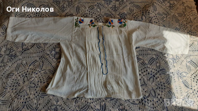 Автентична къса риза от народна носия