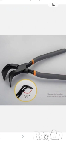 Клещи за огъване с прав ъгъл 45° 90°, клещи с плоска челюст, клещи за оформяне на ламарина