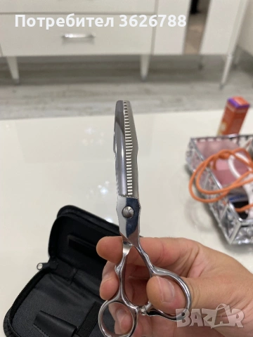 Професионални ножици , снимка 8 - Фризьорски принадлежности - 53296881
