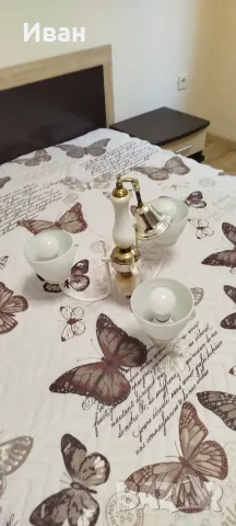 Ретро Абажур с три крушки