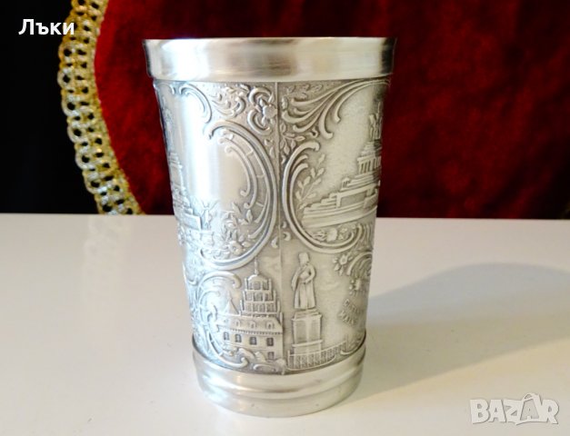 Чаша от калай за вино,архитектура,паметници. , снимка 7 - Антикварни и старинни предмети - 34562770