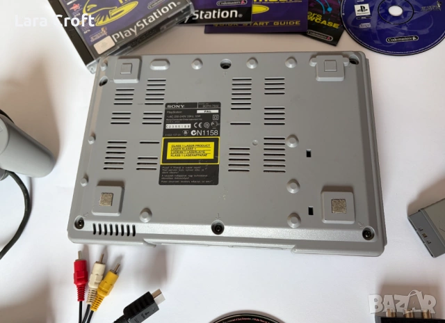 PS1 PlayStation 1 + два оригинални контролера и две игри подарък, снимка 7 - PlayStation конзоли - 53231381