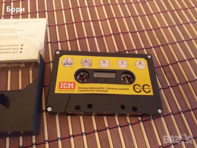 Почистваща касета ICM SWITZERLAND, снимка 3 - Аудио касети - 29465380