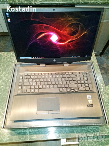 HP OMEN 17 ( 17-CB1001NU ) RTX 2080 SUPER, 32GB RAM, i7-10750H 5 GHz, снимка 8 - Лаптопи за игри - 51640479