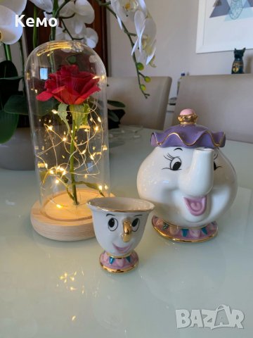 Роза в стъкленица с лед светлина, снимка 17 - Подаръци за жени - 27758639