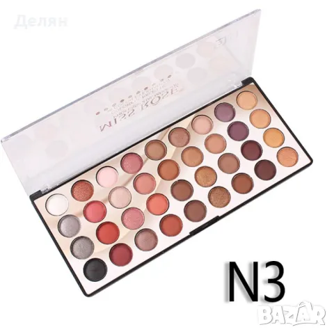 Цветни сенки за очи 3D MISS ROSE в 36 цвята., снимка 4 - Козметика за лице - 48227126