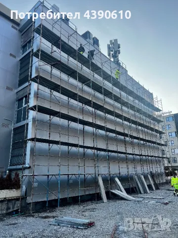 Фасадно скеле под наем, снимка 3 - Други машини и части - 49147758