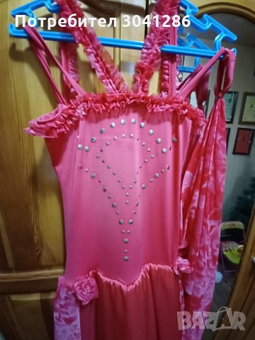 Рокля за латино танци, снимка 2 - Детски рокли и поли - 34043975