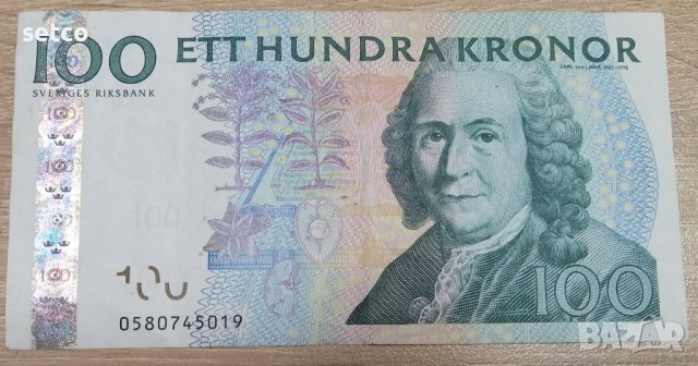 100 крони Швеция 1986 г3
