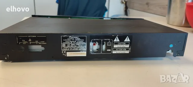 Стерео тунер Pioneer F-208RDS, снимка 5 - Ресийвъри, усилватели, смесителни пултове - 55921807