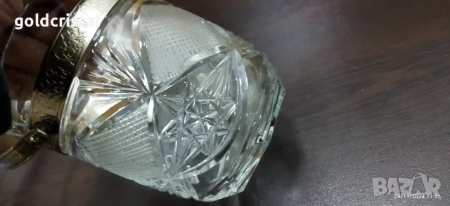 кристална ледарка, снимка 5 - Антикварни и старинни предмети - 47909281