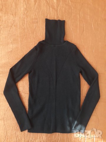 Рипсено поло - Zara, снимка 3 - Блузи с дълъг ръкав и пуловери - 35291926