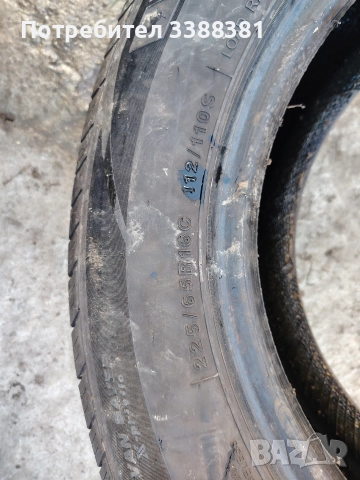225/65/16C, снимка 2 - Гуми и джанти - 52733331