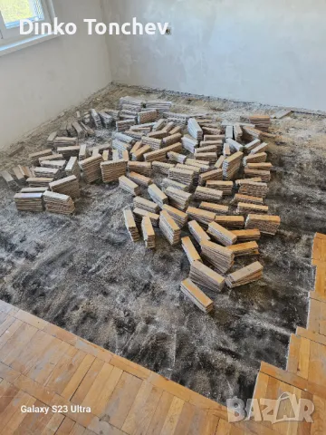Продава се масивен дъбов паркет – 23 кв.м, снимка 1