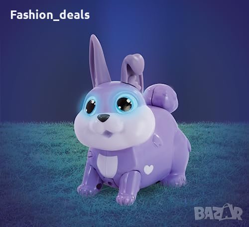 Ново Animagic Интерактивно ходещо зайче с над 50 светлини звуци Деца Подарък, снимка 4 - Други - 42255594