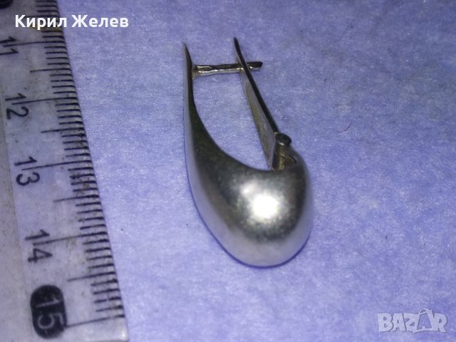 МАРКОВА СРЕБЪРНА ЕФЕКТНА ФЕШЪН АРТ ОБЕЦА СРЕБРО XE9 925 МАЙСТОРСКА БУТИКОВА РЪЧНА ИЗРАБОТКА 39949, снимка 16 - Обеци - 42762980